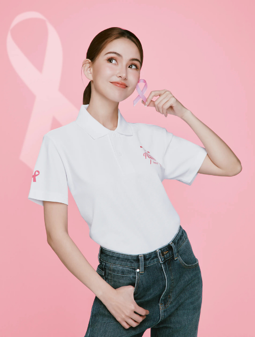 「粉紅」不只是色彩，更是力量！昆凌以PINK POWER公益大使之姿挺身支持乳癌防治，亮麗響應首度舉辦的高球公益賽